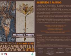 I Encontro de Paleoambiente e Etnobotânica, 2013 UTAD